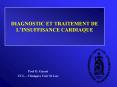 DIAGNOSTIC ET TRAITEMENT DE LINSUFFISANCE CARDIAQUE PowerPoint PPT Presentation
