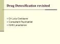 Drug Detoxification revisited PowerPoint PPT Presentation