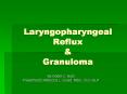 Laryngopharyngeal Reflux PowerPoint PPT Presentation