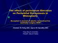 The effect of periosteum Elevation on Periorbital Ecchymosis in Rhinoplasty Accepted in journal of p PowerPoint PPT Presentation