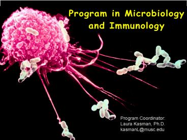 Microbiology and Immunology