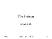 File Systems