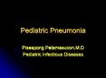 Pediatric Pneumonia PowerPoint PPT Presentation