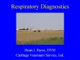 Respiratory Diagnostics PowerPoint PPT Presentation