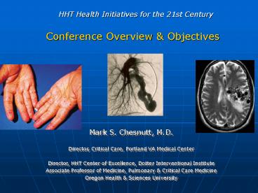 HHT Health Initiatives for the 21st Century