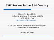 CMC Review in the 21st Century
