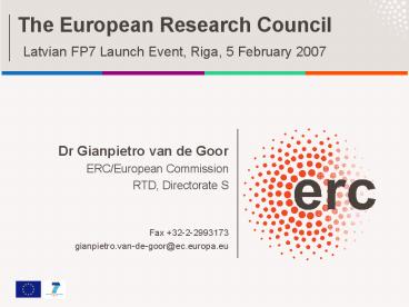 European Research Council