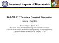 BioEME C117 Structural Aspects of Biomaterials PowerPoint PPT Presentation