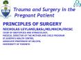 SURGERY IN THE PREGNANT PATIENT PowerPoint PPT Presentation