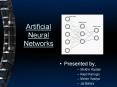 Artificial Neural Networks PowerPoint PPT Presentation