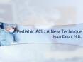 Pediatric ACL: A New Technique PowerPoint PPT Presentation