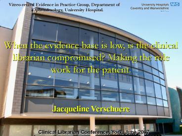 Unsual presentation of intraorbital foreign body