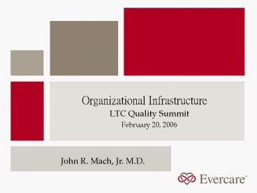 Organizational Infrastructure