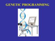 GENETIC PROGRAMMING