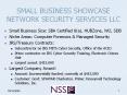 SMALL BUSINESS SHOWCASE NETWORK SECURITY SERVICES LLC PowerPoint PPT Presentation