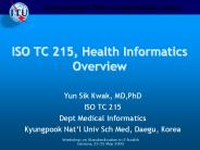 ISO TC 215, Health Informatics Overview