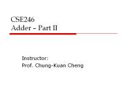 CSE246 Adder 
