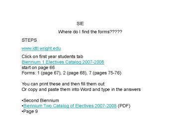 presentation player overlay
