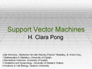 Support Vector Machines