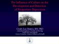 The Influence of Culture on the Development and Detection of Postpartum Depression PowerPoint PPT Presentation