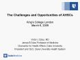 The Challenges and Opportunities of AHSCs King PowerPoint PPT Presentation