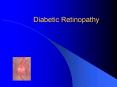 Diabetic Retinopathy PowerPoint PPT Presentation