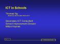 ICT in Schools PowerPoint PPT Presentation