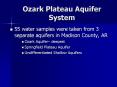 Ozark Plateau Aquifer System PowerPoint PPT Presentation