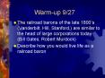 Warmup 927 PowerPoint PPT Presentation