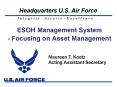 ESOH Management System Focusing on Asset Management PowerPoint PPT Presentation