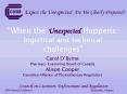 When the Unexpected Happens: logistical and technical challenges PowerPoint PPT Presentation