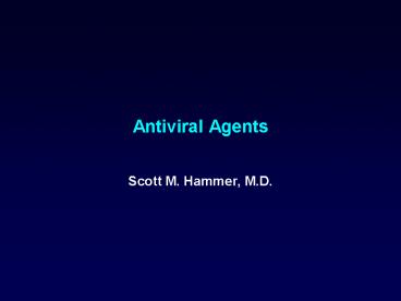 Antiviral Agents