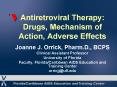 Antiretroviral Therapy: Drugs, Mechanism of Action, Adverse Effects PowerPoint PPT Presentation