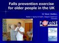 Falls prevention exercise for older people in the UK PowerPoint PPT Presentation