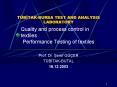 TBITAKBURSA TEST AND ANALYSIS LABORATORY PowerPoint PPT Presentation