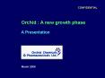Orchid Pharma Investor Presentation