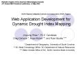 NOAA Regional Integrated Sciences and Assessments (RISA) Program Web Application Development for Dynamic Drought Index Mapping PowerPoint PPT Presentation