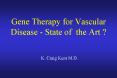 Gene Therapy for Vascular Disease - State of the Art ? PowerPoint PPT Presentation