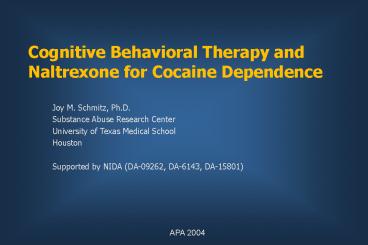 Pharmacological Adjuncts for Use in Smoking Cessation