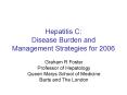 Hepatitis C: Disease Burden and Management Strategies for 2006 PowerPoint PPT Presentation