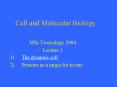 Cell and Molecular Biology PowerPoint PPT Presentation