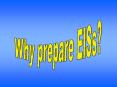 Why prepare EISs? PowerPoint PPT Presentation