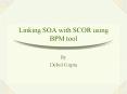 Linking SOA with SCOR using BPM tool PowerPoint PPT Presentation
