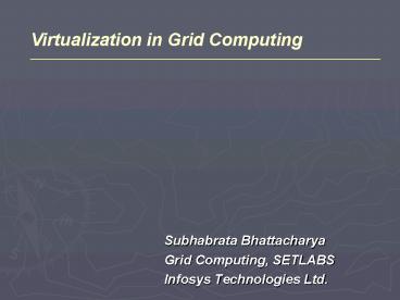 Subhabrata Bhattacharya