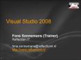 Visual Studio 2008 PowerPoint PPT Presentation