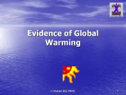 Evidence of Global Warming