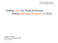 Finding Cures for Tropical Diseases: PowerPoint PPT Presentation