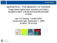 BERNSTEIN THE MEMORY OF PAPERS Imagebased digital paper expertise and history targeted project, cult PowerPoint PPT Presentation