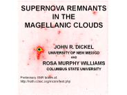 SUPERNOVA REMNANTS