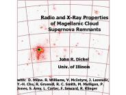 Radio and XRay Properties of Magellanic Cloud Supernova Remnants